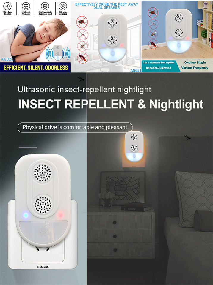 Twin Speaker Ultrasonic Pest Control – Safe, Chemical-Free Repeller for Rats & More