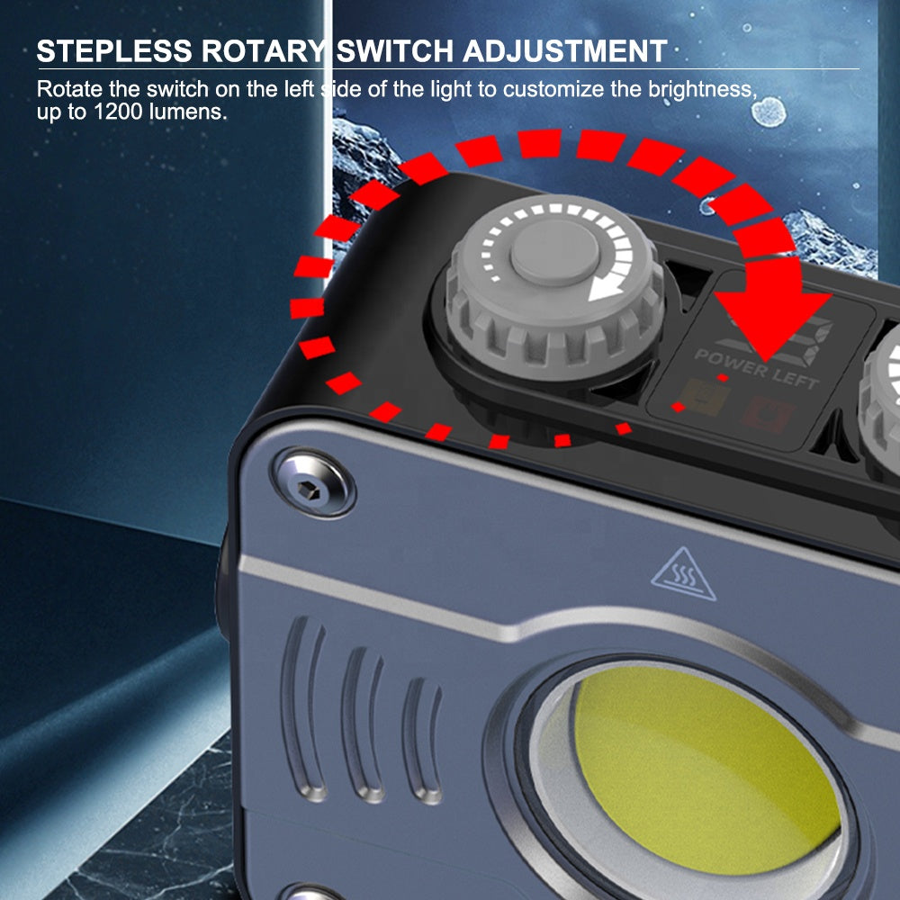 Multi-Functional COB LED Floodlight Camping Light Lantern