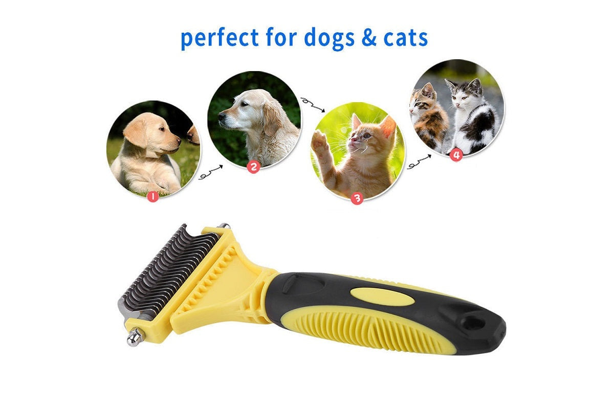 Dog Cat Pet De-Matting Comb