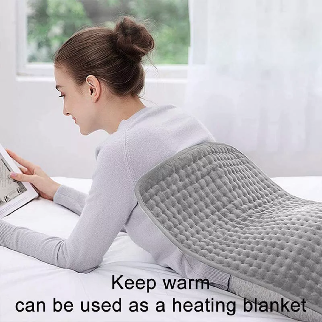 Electric Hot Heated Pad Blanket for Back Pain Muscle Pain Relieve