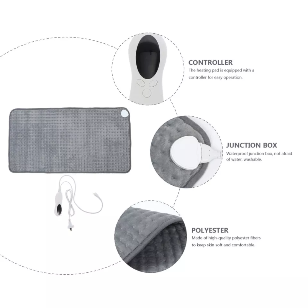 Electric Hot Heated Pad Blanket for Back Pain Muscle Pain Relieve