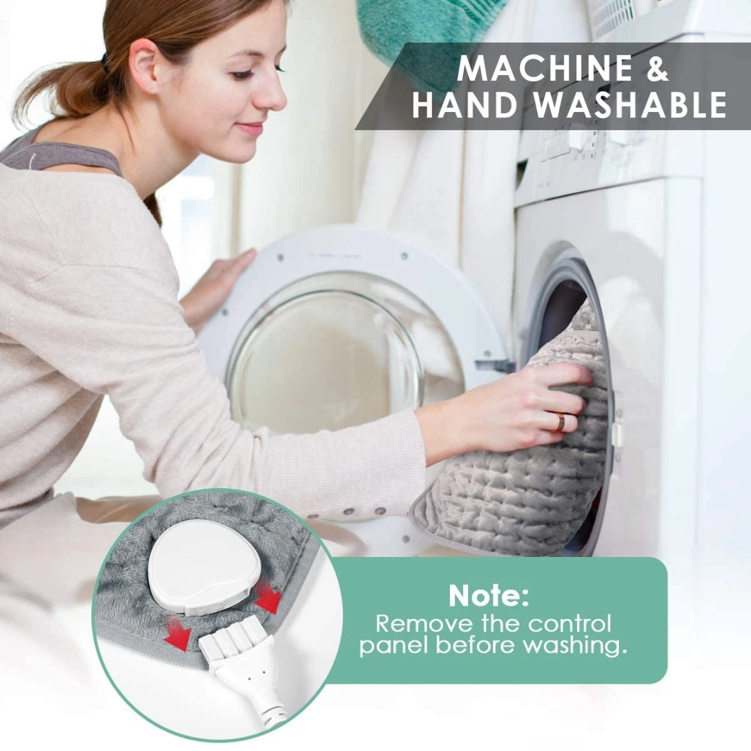 Electric Hot Heated Pad Blanket for Back Pain Muscle Pain Relieve