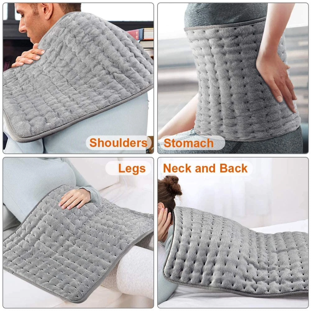 Electric Hot Heated Pad Blanket for Back Pain Muscle Pain Relieve