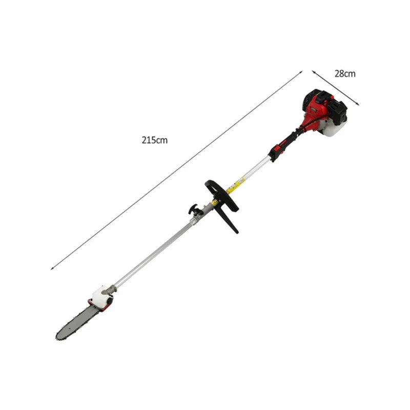 High-Powered Brush Weed Cutter Saw Hedge Trimmer 52CC 5 in 1