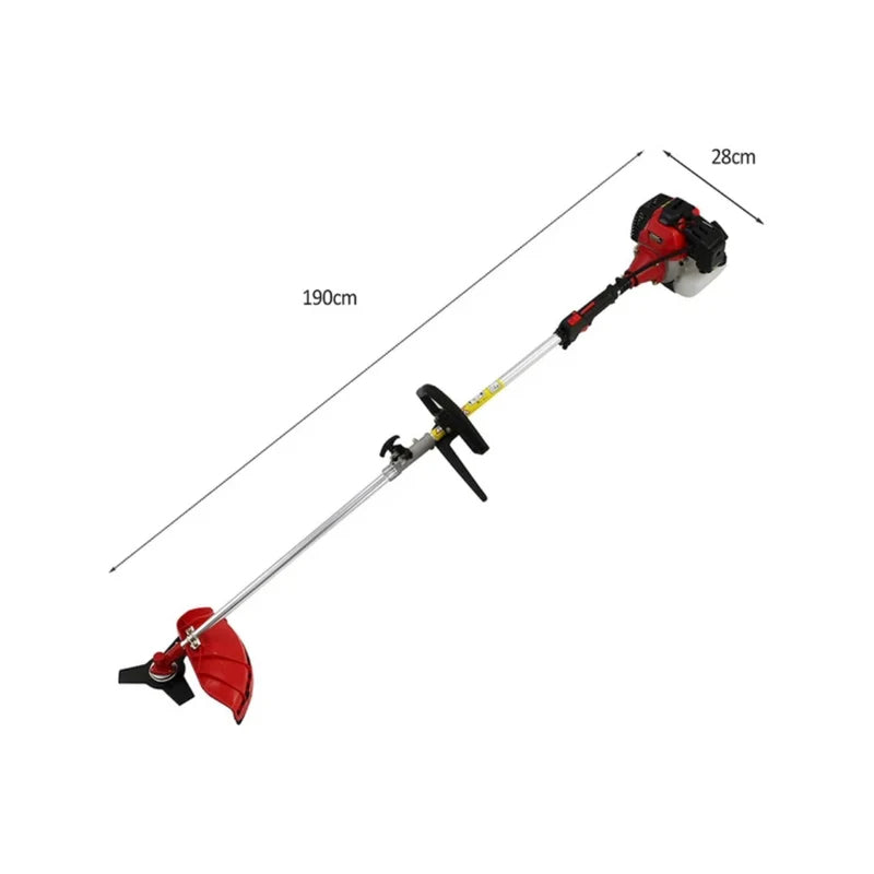 High-Powered Brush Weed Cutter Saw Hedge Trimmer 52CC 5 in 1