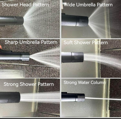 High Pressure Water Blaster Up To 15m Pipes :6 Spay Modes