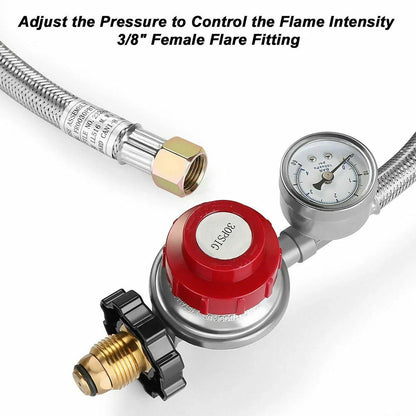 High Pressure Propane Regulator Hose 12ft