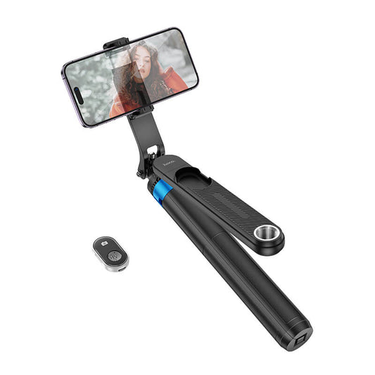 Hoco 2-in-1 Selfie Stick Tripod with Max Height 1.75m & Bluetooth Remote K22