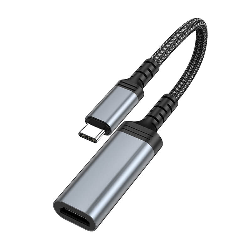 Hoco HDMI to Type-C 4K 30Hz Braided Cable 0.2m UA43A