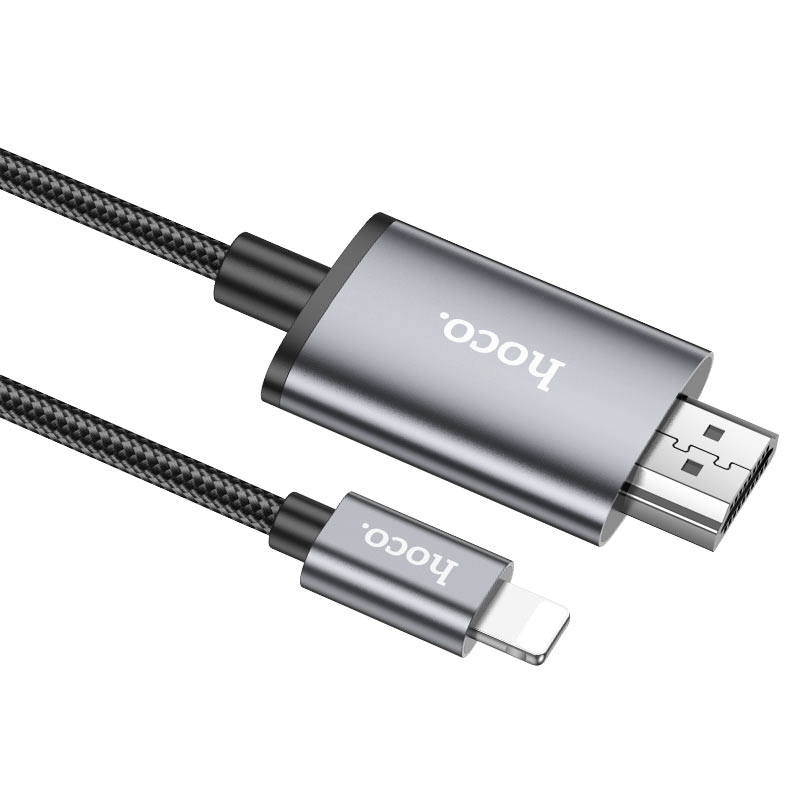 Hoco Lightning to HDMI Cable for Phone to TV 2m UA27