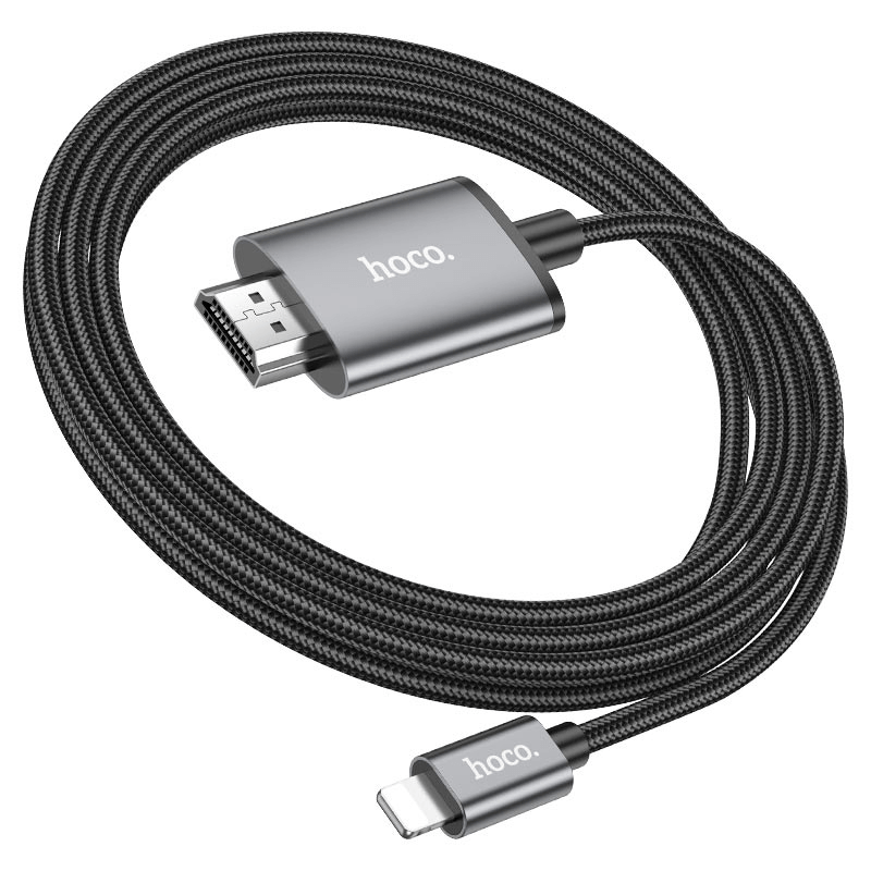 Hoco Lightning to HDMI Cable for Phone to TV 2m UA27