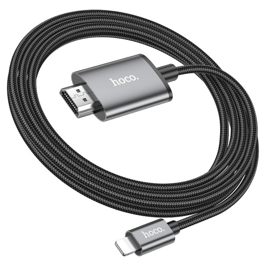 Hoco Lightning to HDMI Cable for Phone to TV 2m UA27