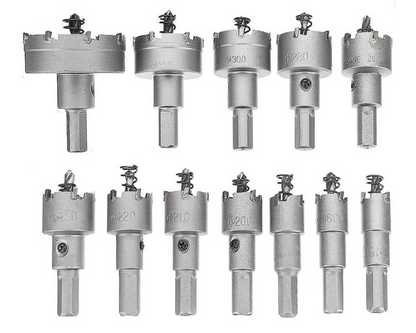 Hole Saw Cutter Carbide Drill Bits 12pcs