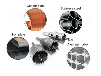 Hole Saw Cutter Carbide Drill Bits 12pcs