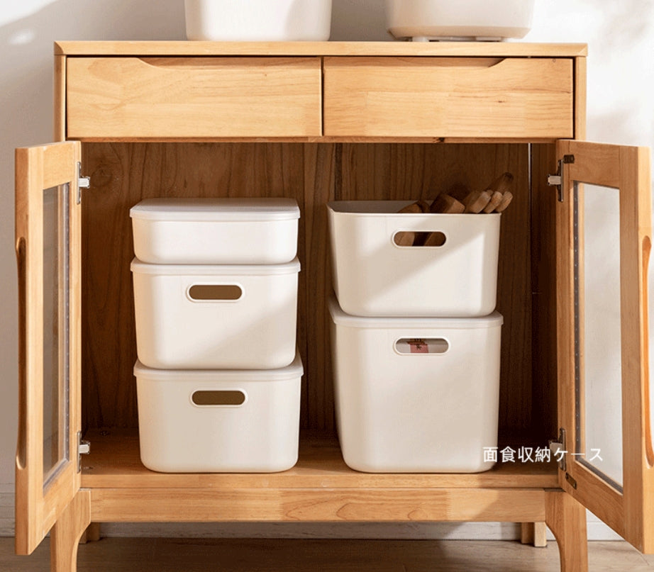 4 pcs Utile Large Organizer White with Lid