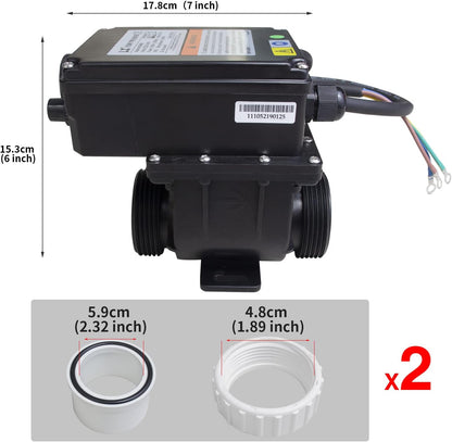 Hot Tub Thermostat with Temperature Control Spa Swimming Pool Thermostat H15- RS1