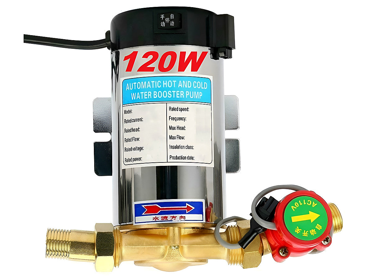 Low Shower Pressure 120W Booster Pump