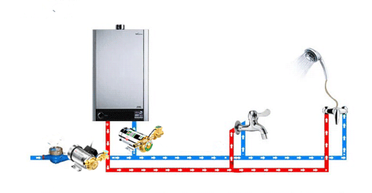 Low Shower Pressure 100W Booster Pump