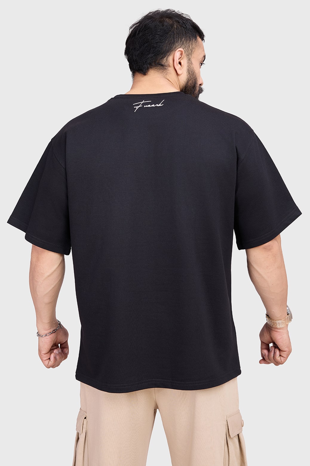 Hustle Oversized T-shirt Black