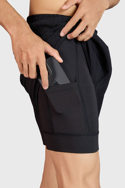 Hyper 5" Running  Shorts Black