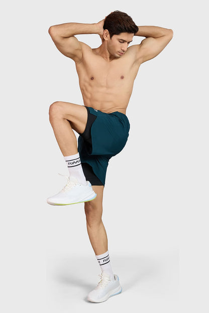 Hyper 5" Running  Shorts Deep Green