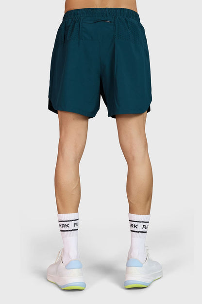 Hyper 5" Running  Shorts Deep Green