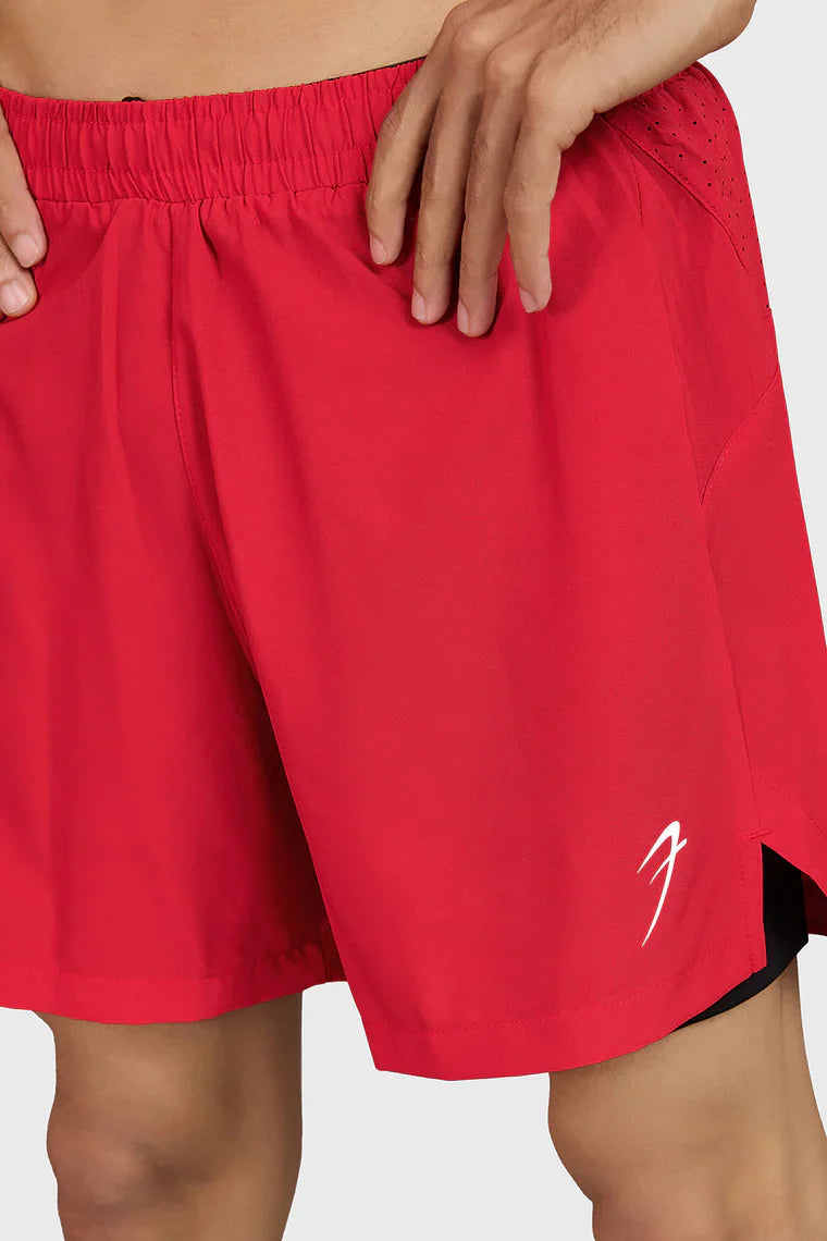 Hyper 5" Running  Shorts Red