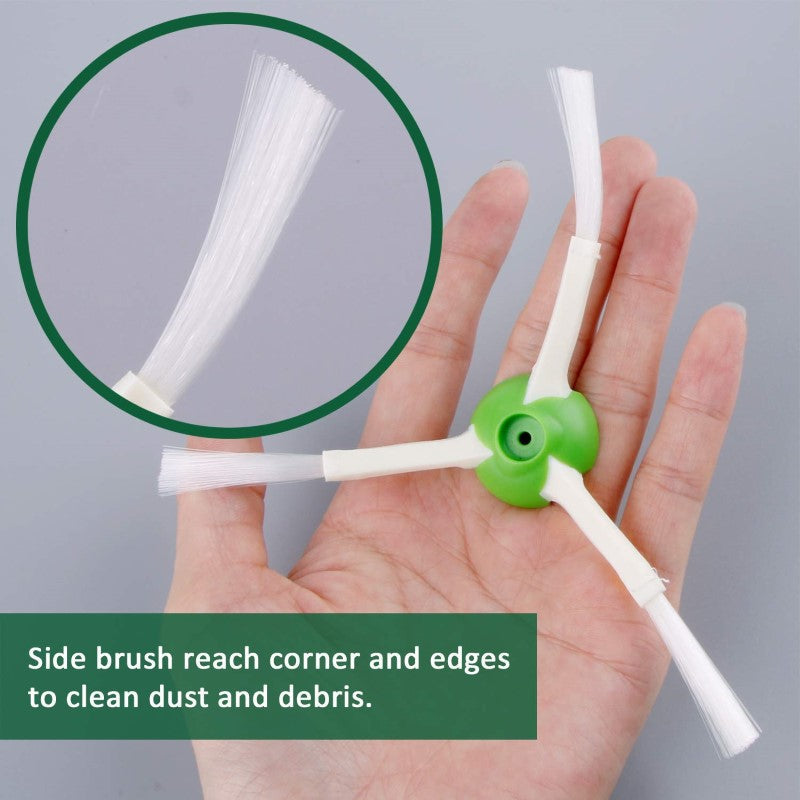 Rubber brushes for vacuum