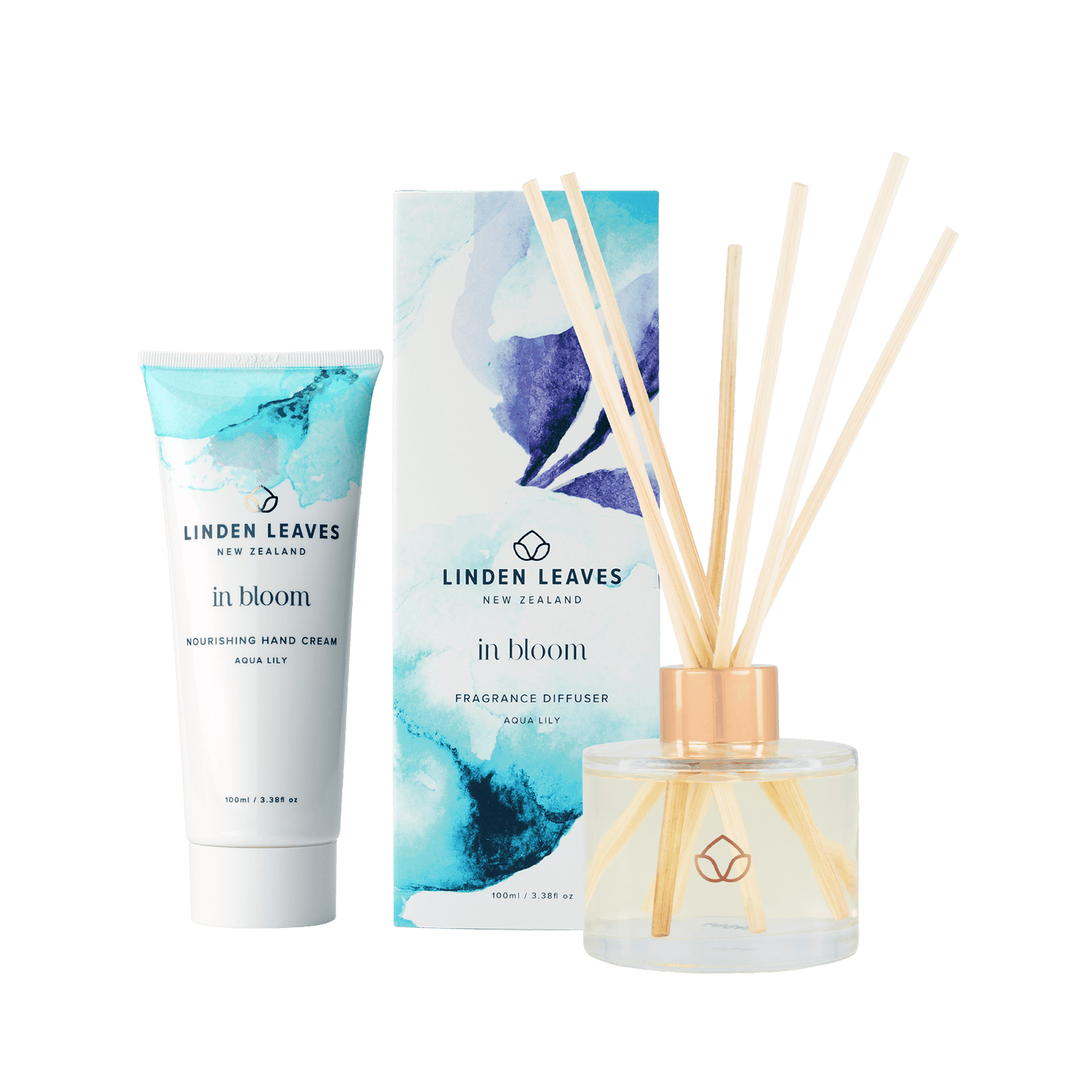 Aqua Lily Fragrance Diffuser & Hand Cream