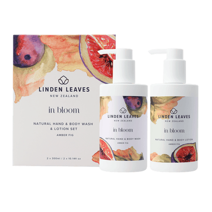 Amber Fig Hand & Body Wash & Lotion Boxed Set