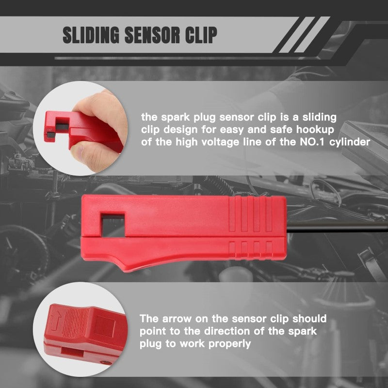 sensor clips for ignition light