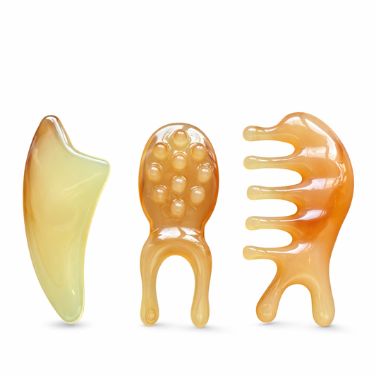 Meridian Massage Gua-Sha Masterpiece 3-Piece Set