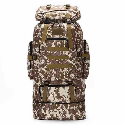 100L Hiking and Camping Backpack – Large Capacity Outdoor Travel Bag