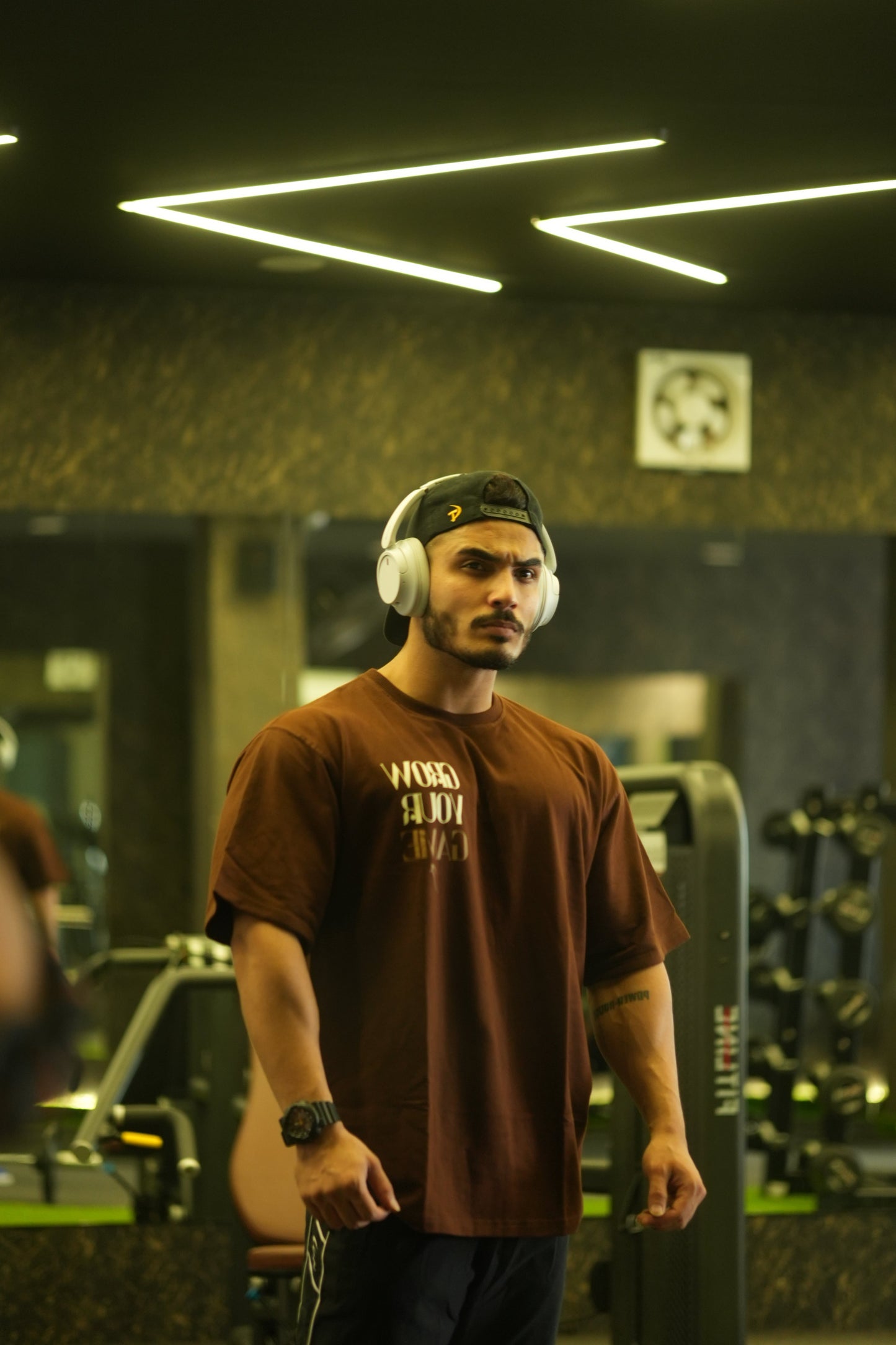 Unisex Grow Oversized T-shirts Coffee