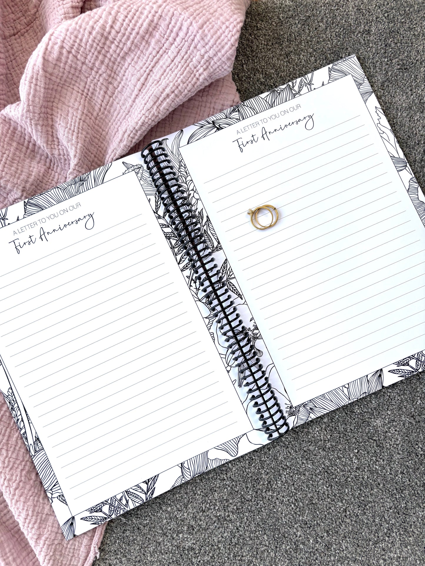 You + Me Anniversary Keepsake Book