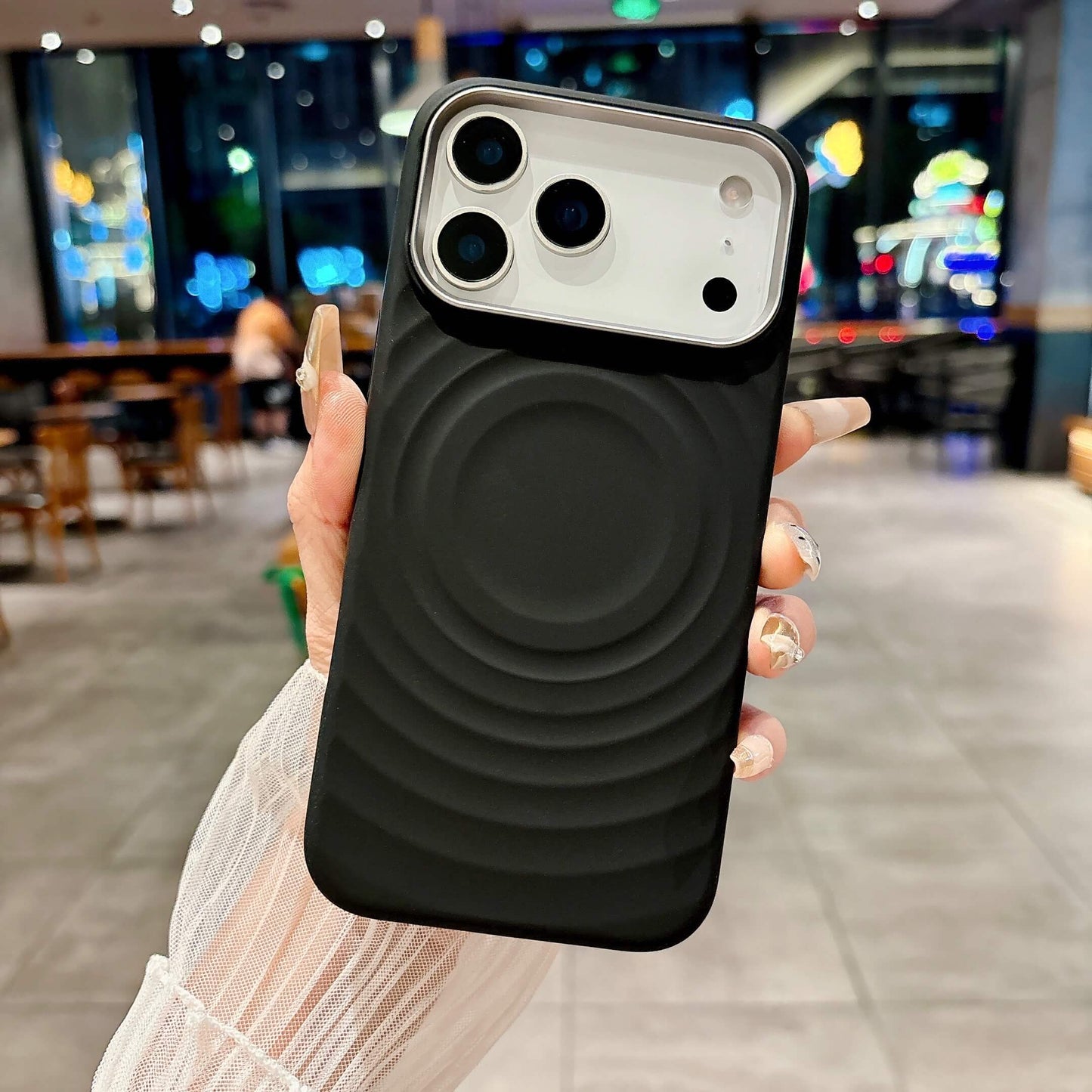 AuraFlow Series Premium Liquid Silicone Magnetic Compatible with iPhone 17 Pro Max Case