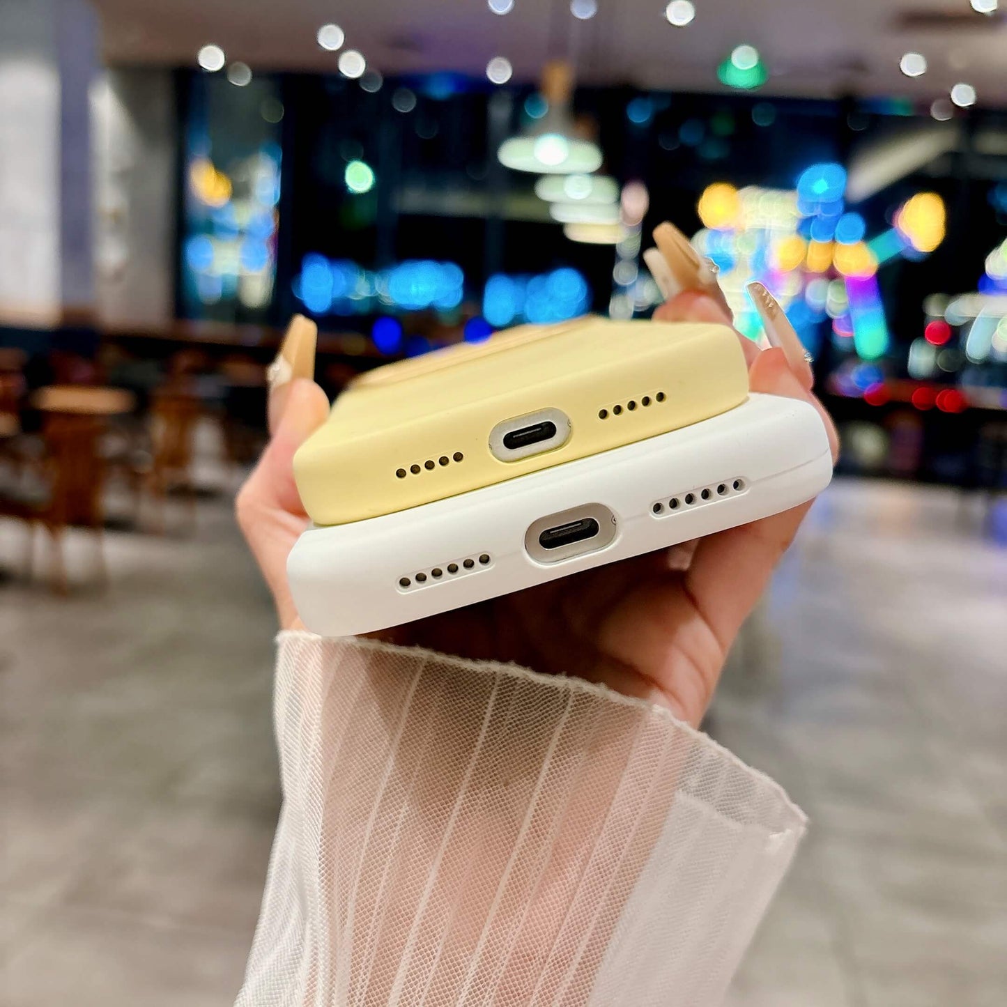 Compatible with iPhone 16 Pro Max AuraFlow Series Premium Liquid Silicone Magnetic Case