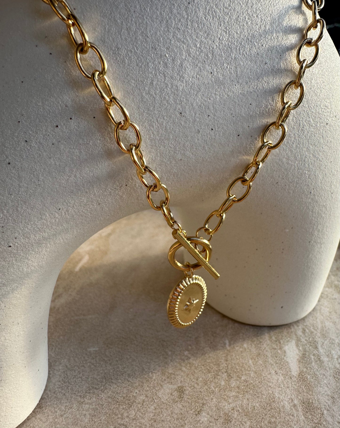 Aho Whetū Gold Necklace