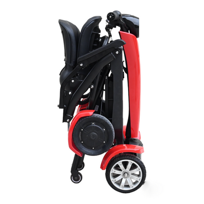 Auto-Folding 4-Wheel Electric Mobility Scooter – Compact & Portable