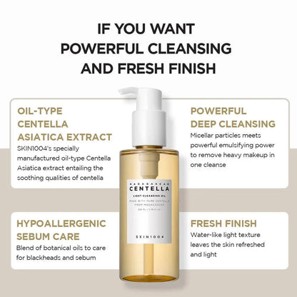 SKIN1004 Madagascar Centella Light Cleansing Oil 200ml
