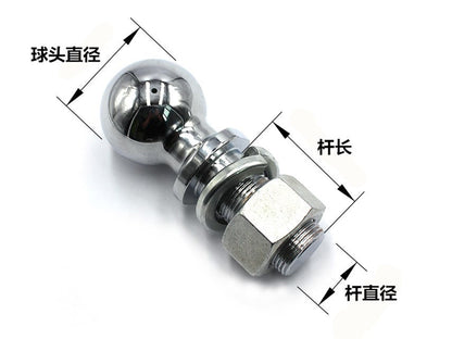 Trailer Hitch Mount with 2 Inch Ball - The Shopsite