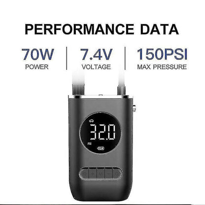 Cordless Tyre Inflator Portable Air Compressor