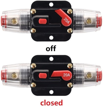 12 volt circuit breaker fuse