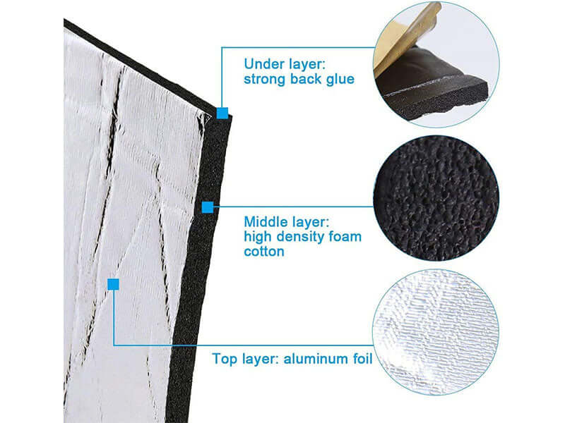 Car Heat Insulation Foam 10 Pcs - The Shopsite