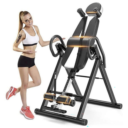 Gravity inversion table full view