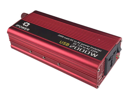 2000W Car Inverter 12V - The Shopsite