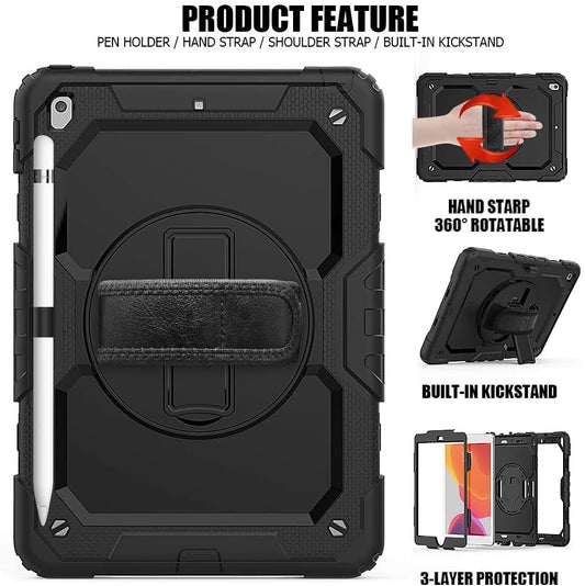 iPad 10.2 Case Rugged Shockproof Case