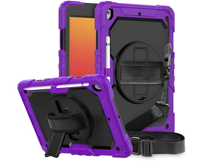 iPad case with hand strap