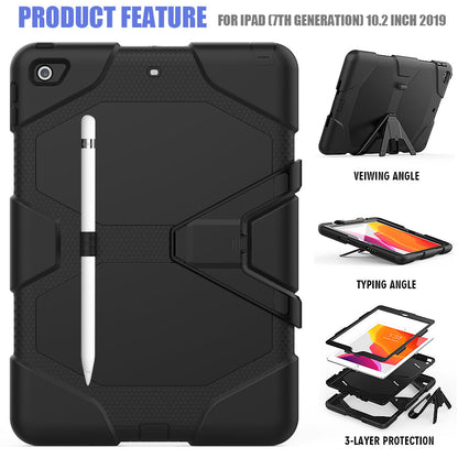 iPad 10.2 Case Rugged Shockproof Case