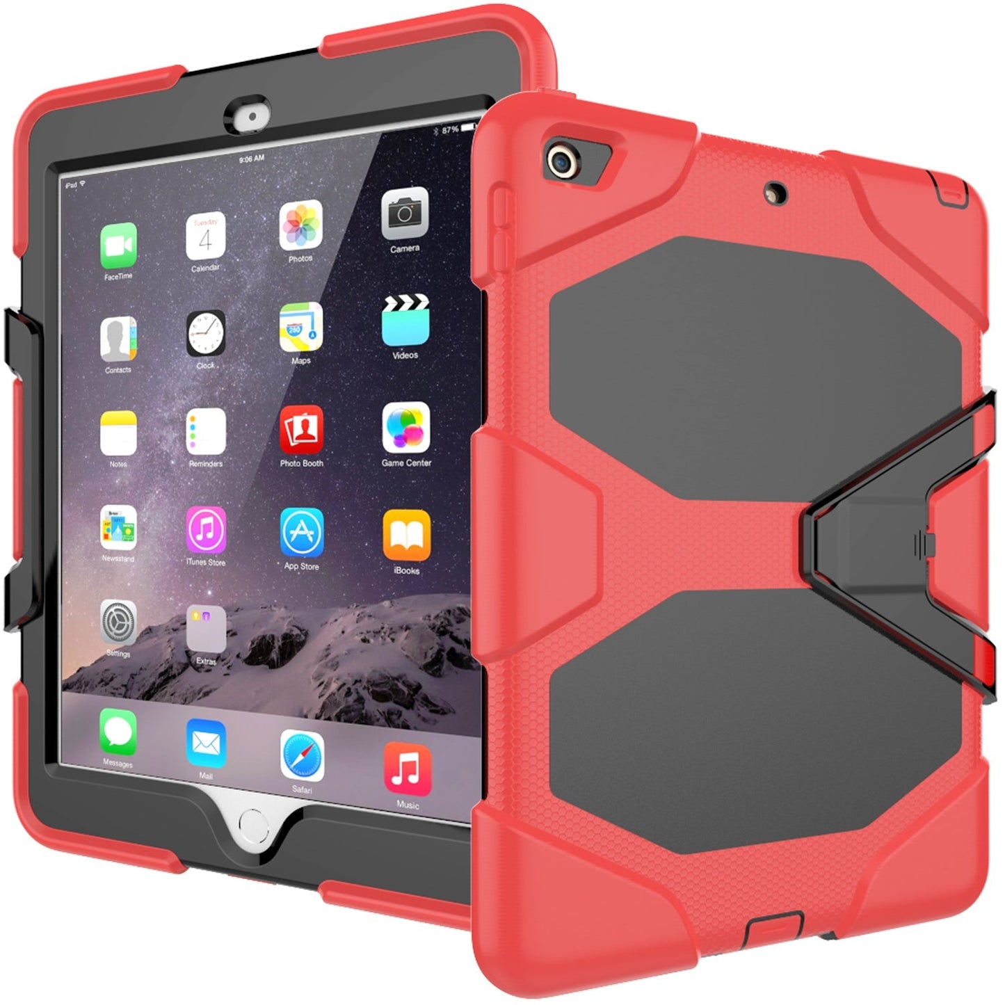 iPad 9.7 Case 2017 2018 Rugged Shockproof Case